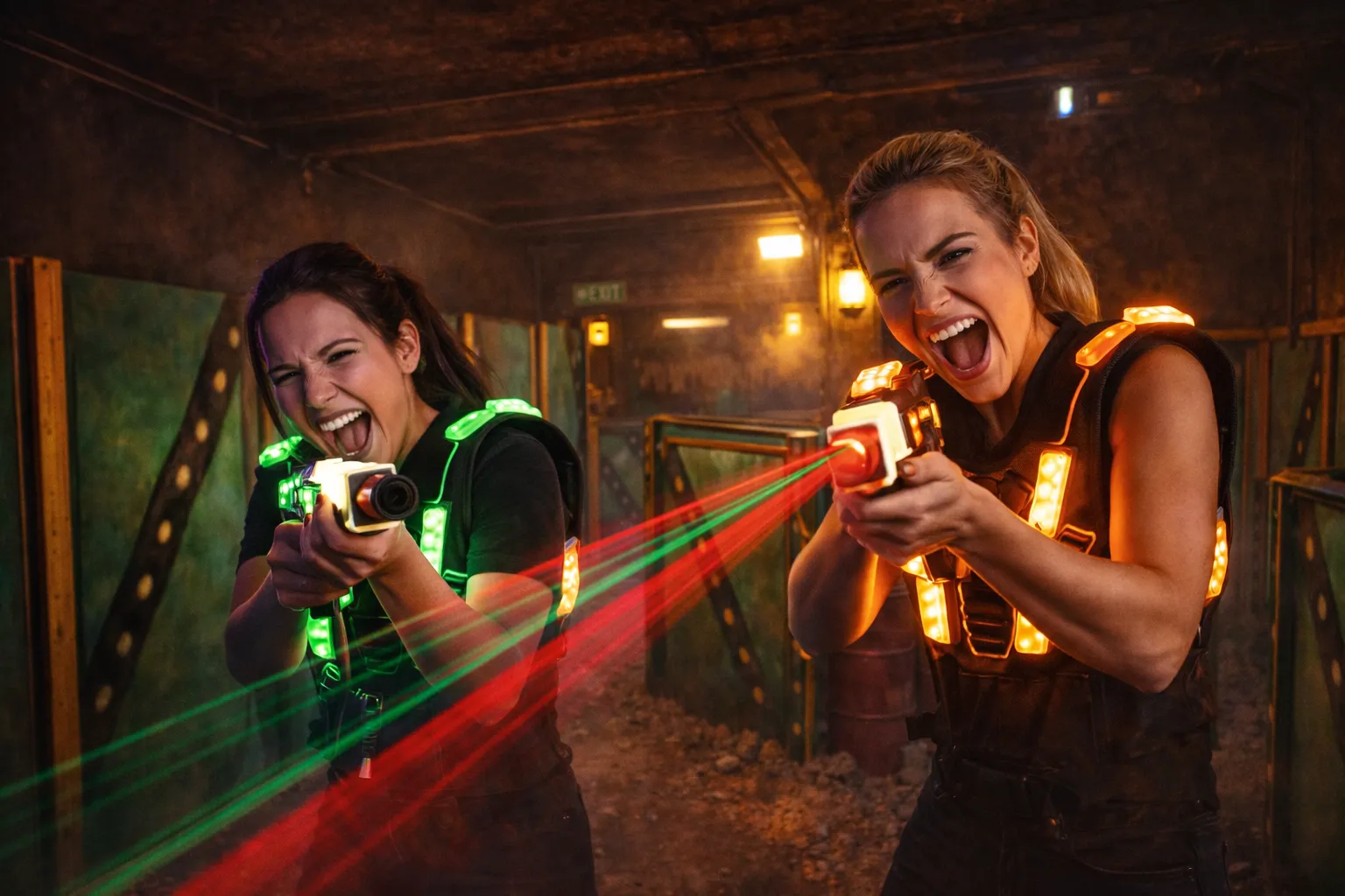 Kindergeburtstag beim LaserTag in Hamm – MineTag Arena