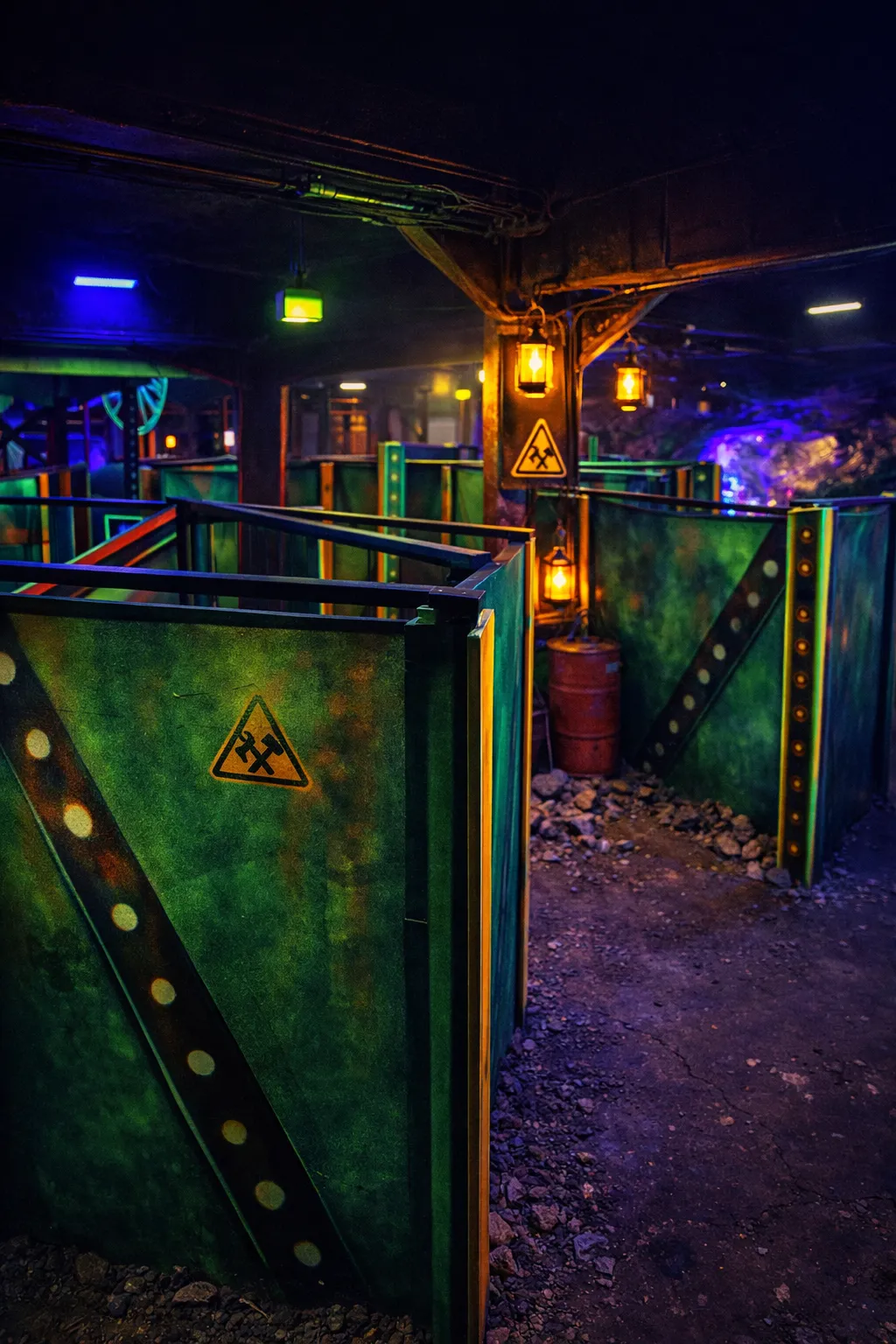 Firmenfeier in der LaserTag-Arena der Mining Adventure World Hamm