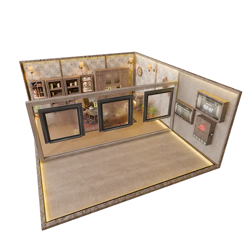 Mission Find the Evidence in der Agent Factory Hamm – Raum-Ansicht