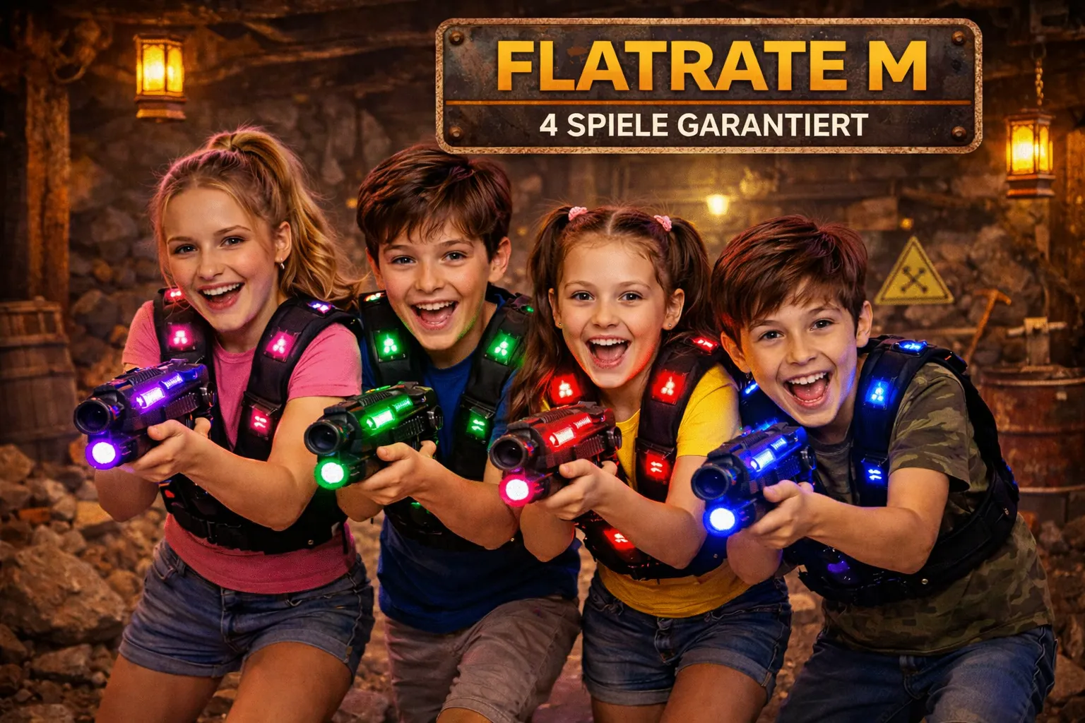 MineTag LaserTag Hamm – Flatrate M
