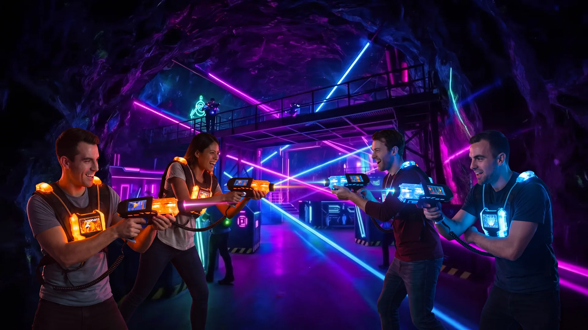LaserTag-Arena der Mining Adventure World in Hamm – Ausflug in den Ferien und an Feiertagen