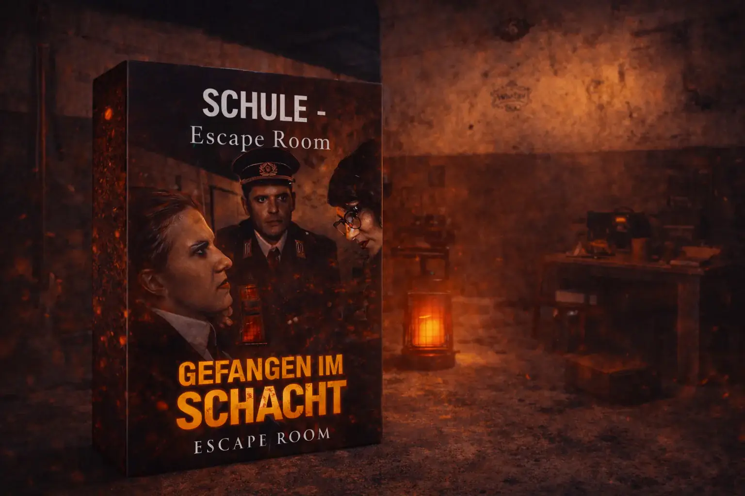 Escape Room Schulprogramm „Gefangen im Schacht“ – Klassenausflug in Dorsten