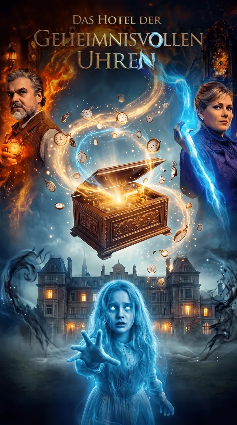 Poster Das Hotel der geheimnisvollen Uhren