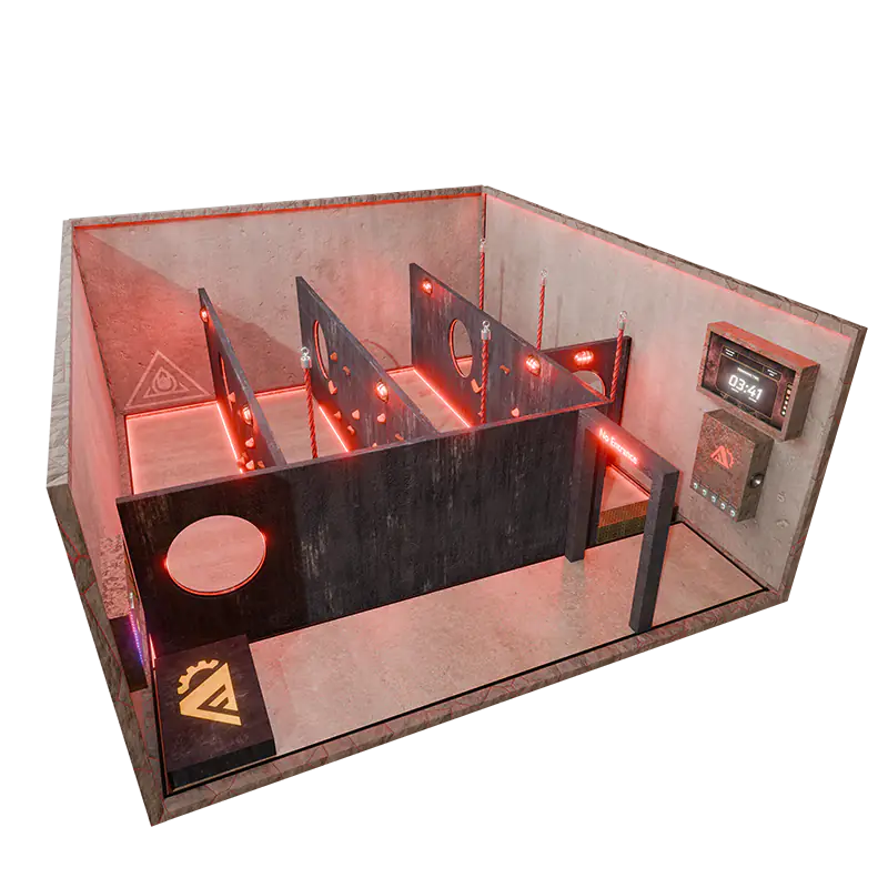 Mission Rabbit Hole in der Agent Factory Dorsten – Raum-Ansicht
