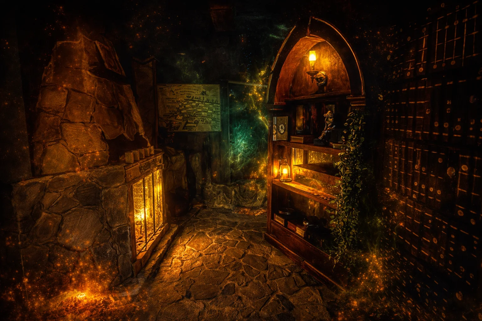 Szene aus Die Verbannung des dunklen Lords – Escape Room in Dorsten