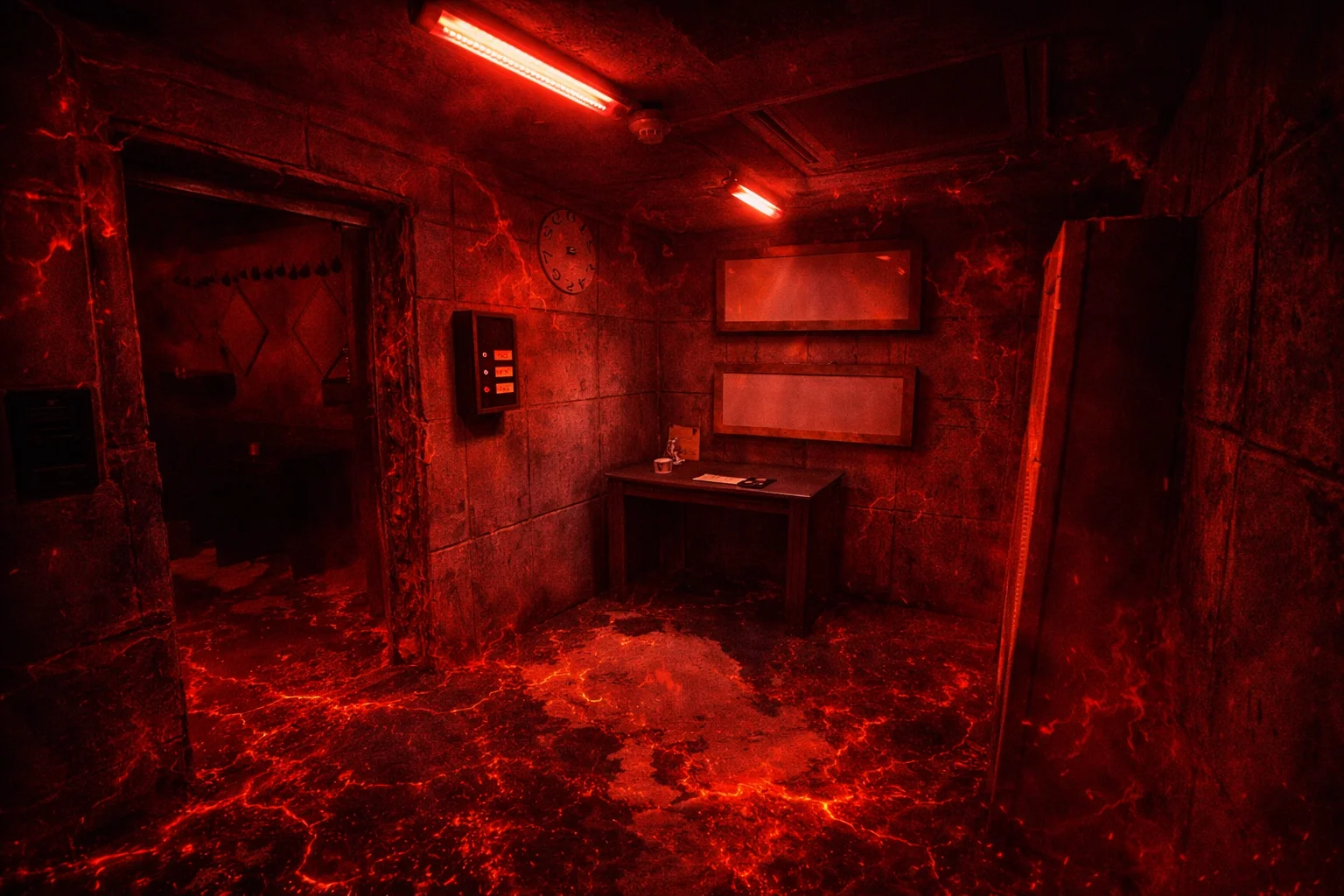 Szene aus Upside Down – Escape Room in Hamm