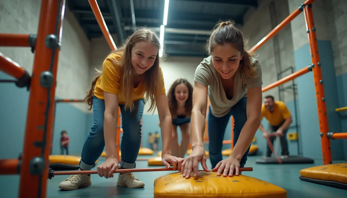 Action und Teamwork beim Schulausflug im Ruhrgebiet