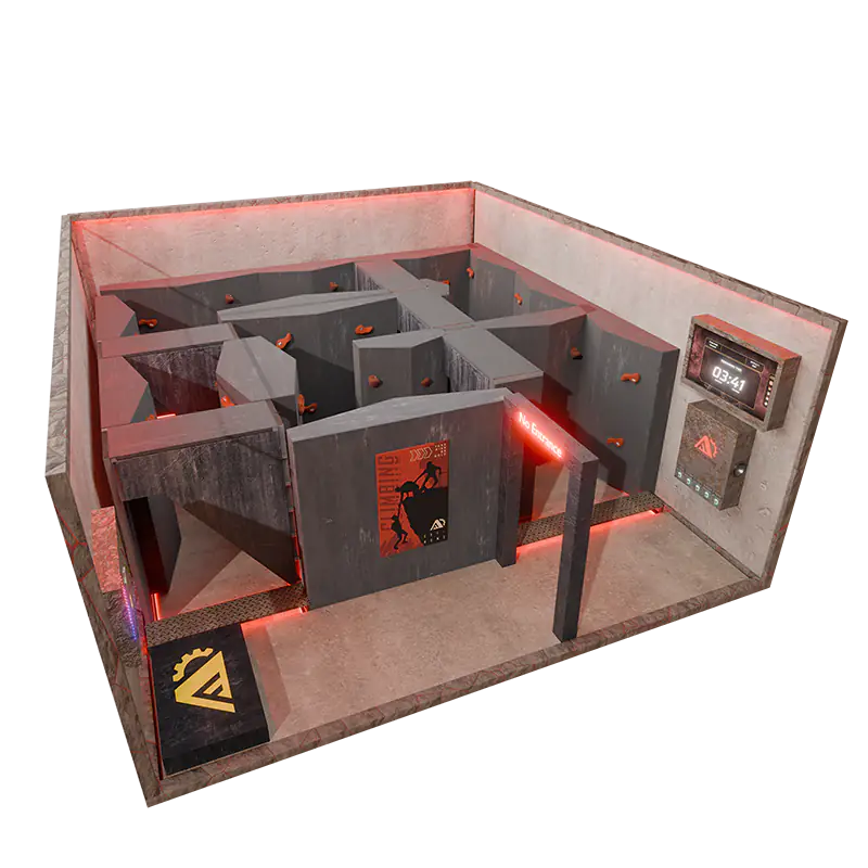 Mission Mountain in der Agent Factory Hamm – Raum-Ansicht